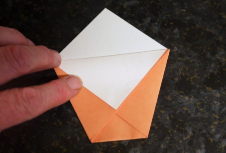 Origami Cup and Ball Game