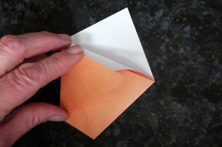 Origami Cup and Ball Game