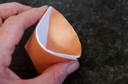 Origami Cup and Ball Game