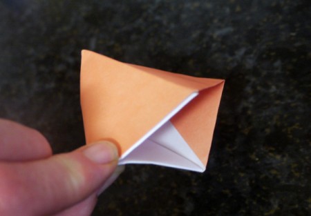 Origami Cup and Ball Game