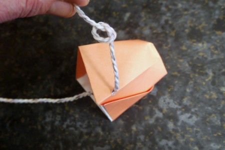 Origami Cup and Ball Game