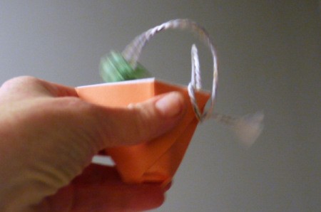 Origami Cup and Ball Game