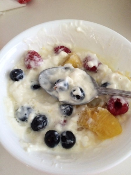 Cottage Cheese-Yogurt Salad