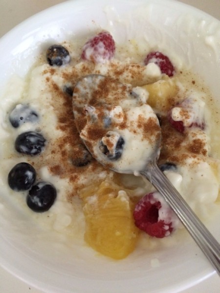 Cottage Cheese-Yogurt Salad