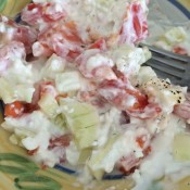 Cottage Cheese-Yogurt Salad