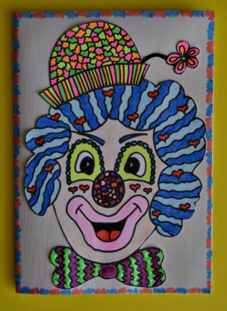 Clown Party Invitation