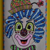 Clown Party Invitation