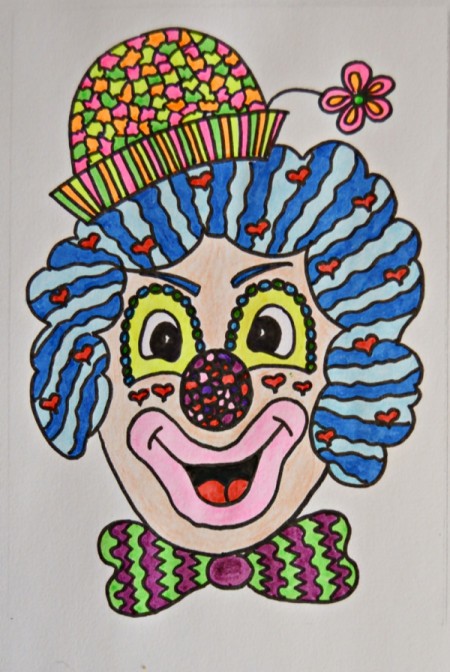 Clown Party Invitation