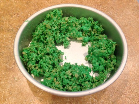 Rice Krispy Treat Watermelon Slices