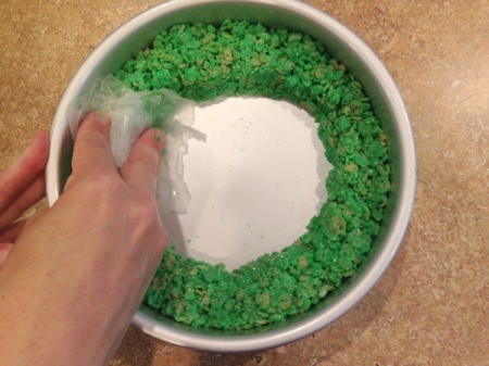 Rice Krispy Treat Watermelon Slices