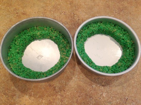 Rice Krispy Treat Watermelon Slices