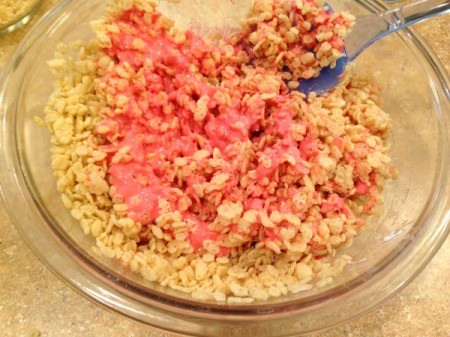 Rice Krispy Treat Watermelon Slices