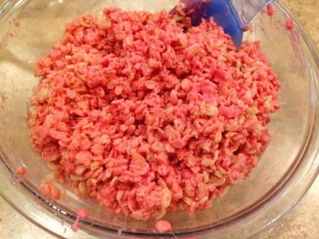 Rice Krispy Treat Watermelon Slices