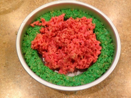 Rice Krispy Treat Watermelon Slices