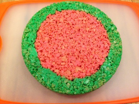 Making Rice Krispy Treat Watermelon Slices | ThriftyFun