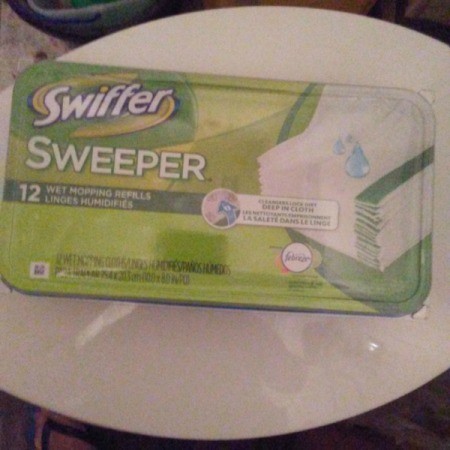 Swiffer Pads for a Sparkling Toilet Bowl