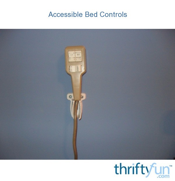 Accessible Bed Controls ThriftyFun