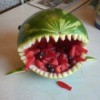 Watermelon Shark Fruit Bowl