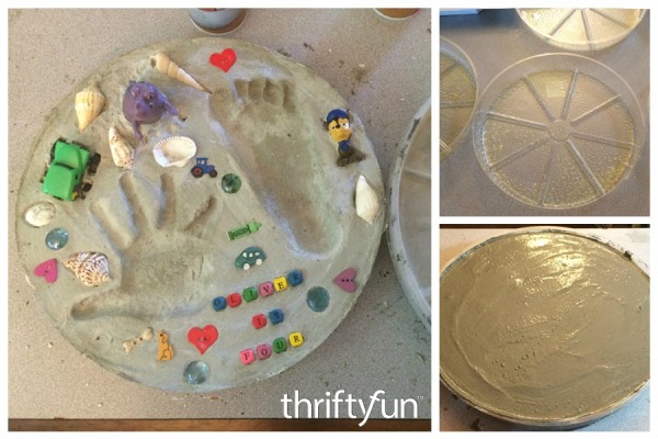 Homemade Stepping Stones | ThriftyFun