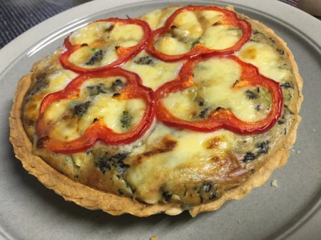 Savoury Cheese and Vegetable Tart