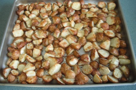 Roasted red potatoes