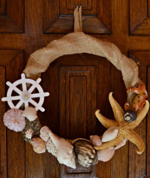 Nautical Miles Summer Beach Wreath