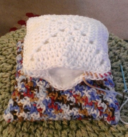 Three Tiered Crochet Pin Cushion
