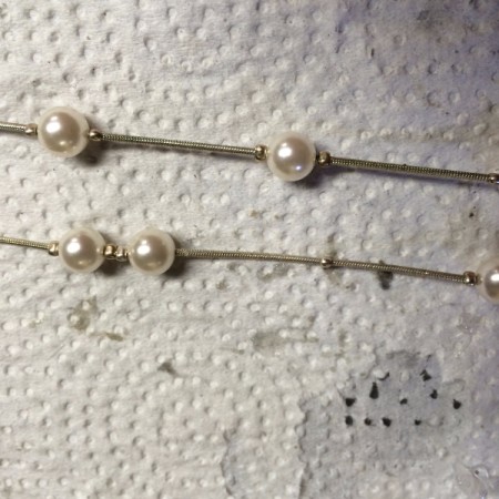 Repairing a Pearl Station Necklace