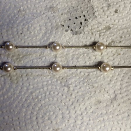 Repairing a Pearl Station Necklace