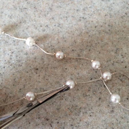Repairing a Pearl Station Necklace
