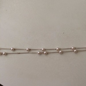 necklace with pearl beads loose