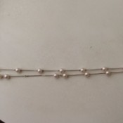 necklace with pearl beads loose