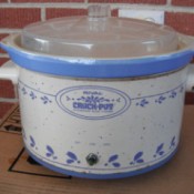 crock pot outside