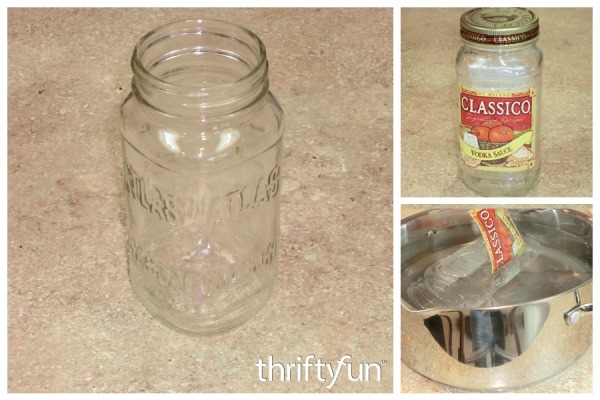 removing-labels-from-glass-jars-thriftyfun