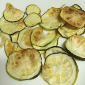 Salt and Vinegar Zucchini Chips