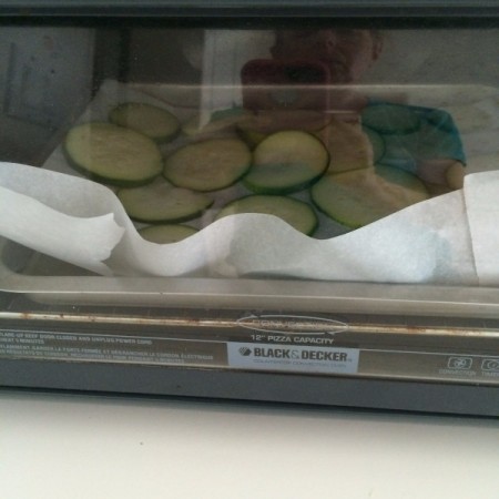 Salt and Vinegar Zucchini Chips