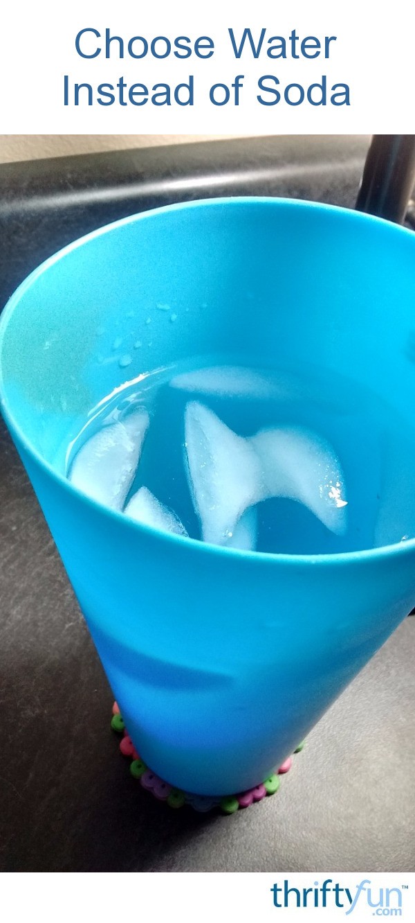 Choose Water Instead of Soda ThriftyFun