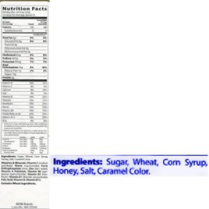 Carefully Read Food Ingredient Labels