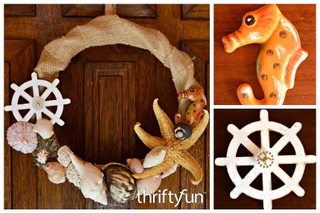 Making a Nautical Themed Wreath