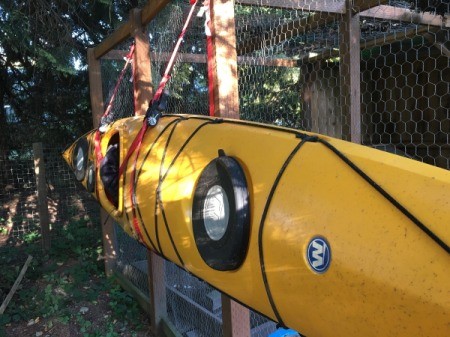 DIY Kayak Hanger ThriftyFun