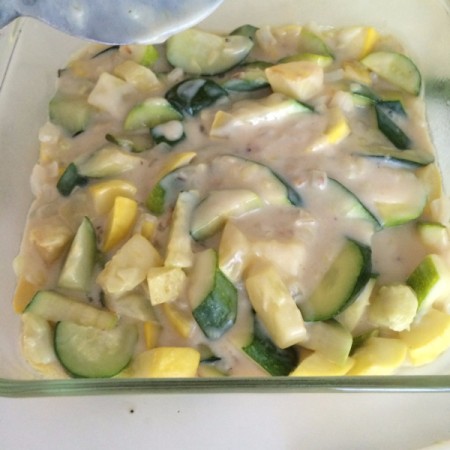 Summer Vegetable Cobbler
