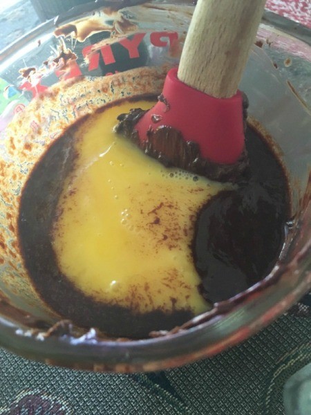 Peanut Potato Chip Chocolate Stout Cake