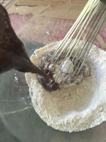 Peanut Potato Chip Chocolate Stout Cake