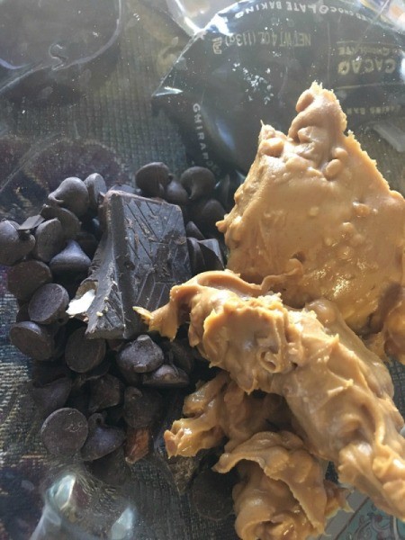 Peanut Potato Chip Chocolate Stout Cake