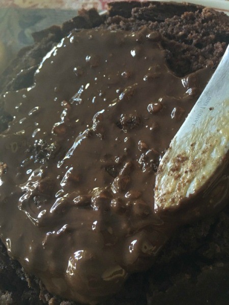 Peanut Potato Chip Chocolate Stout Cake