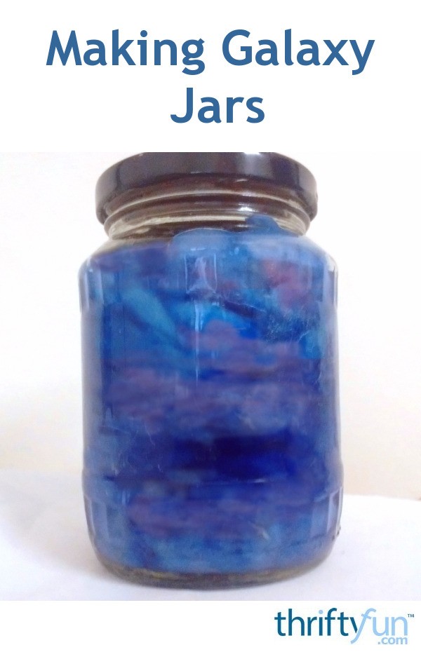 Making Galaxy Jars ThriftyFun