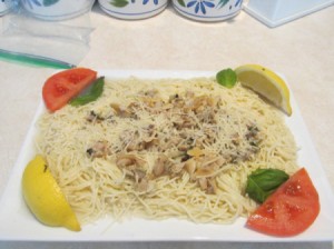 Linguine with Fresh Clam Sauce