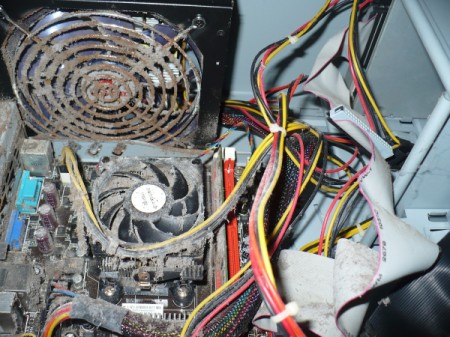 Cleaning a Desktop Computer