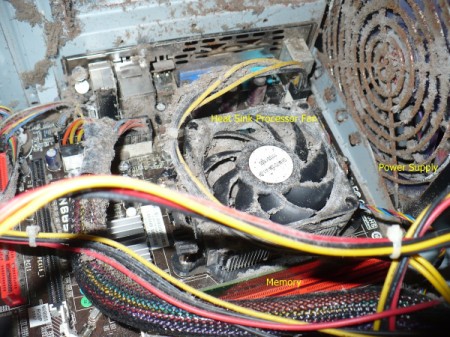 Cleaning a Desktop Computer