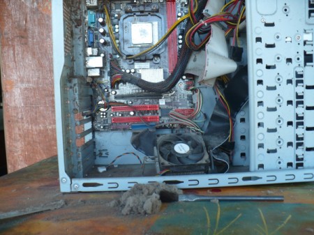 Cleaning a Desktop Computer